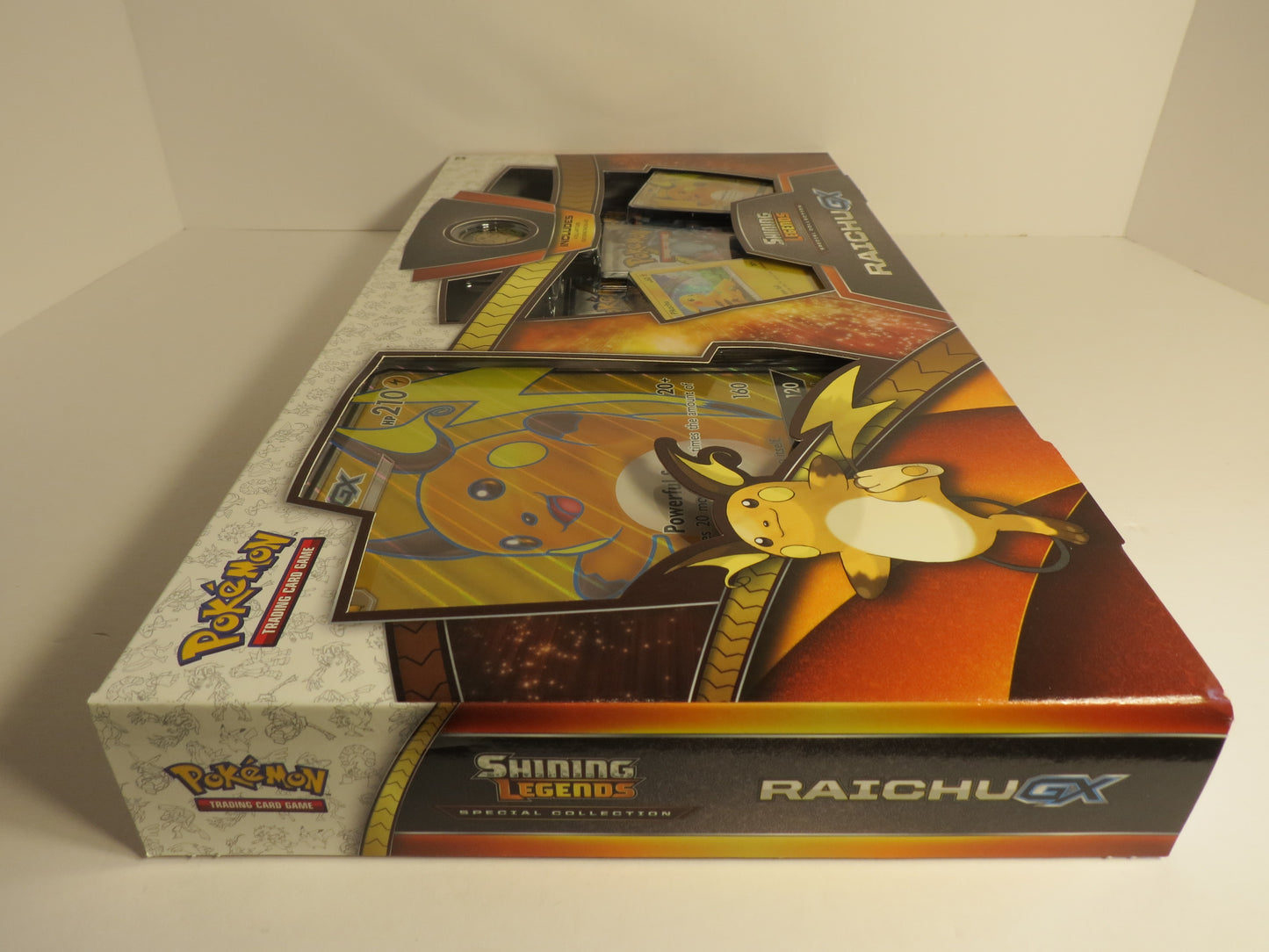 Shining Legends Special Collection Raichu GX Collection Box Pokemon Sealed