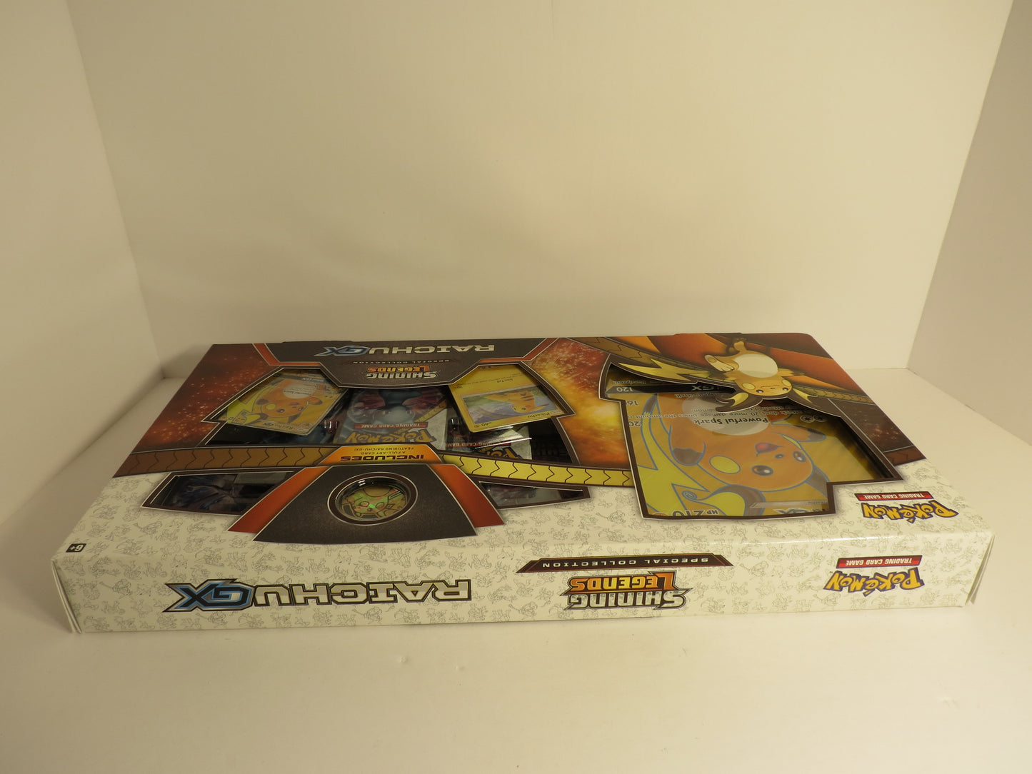 Shining Legends Special Collection Raichu GX Collection Box Pokemon Sealed