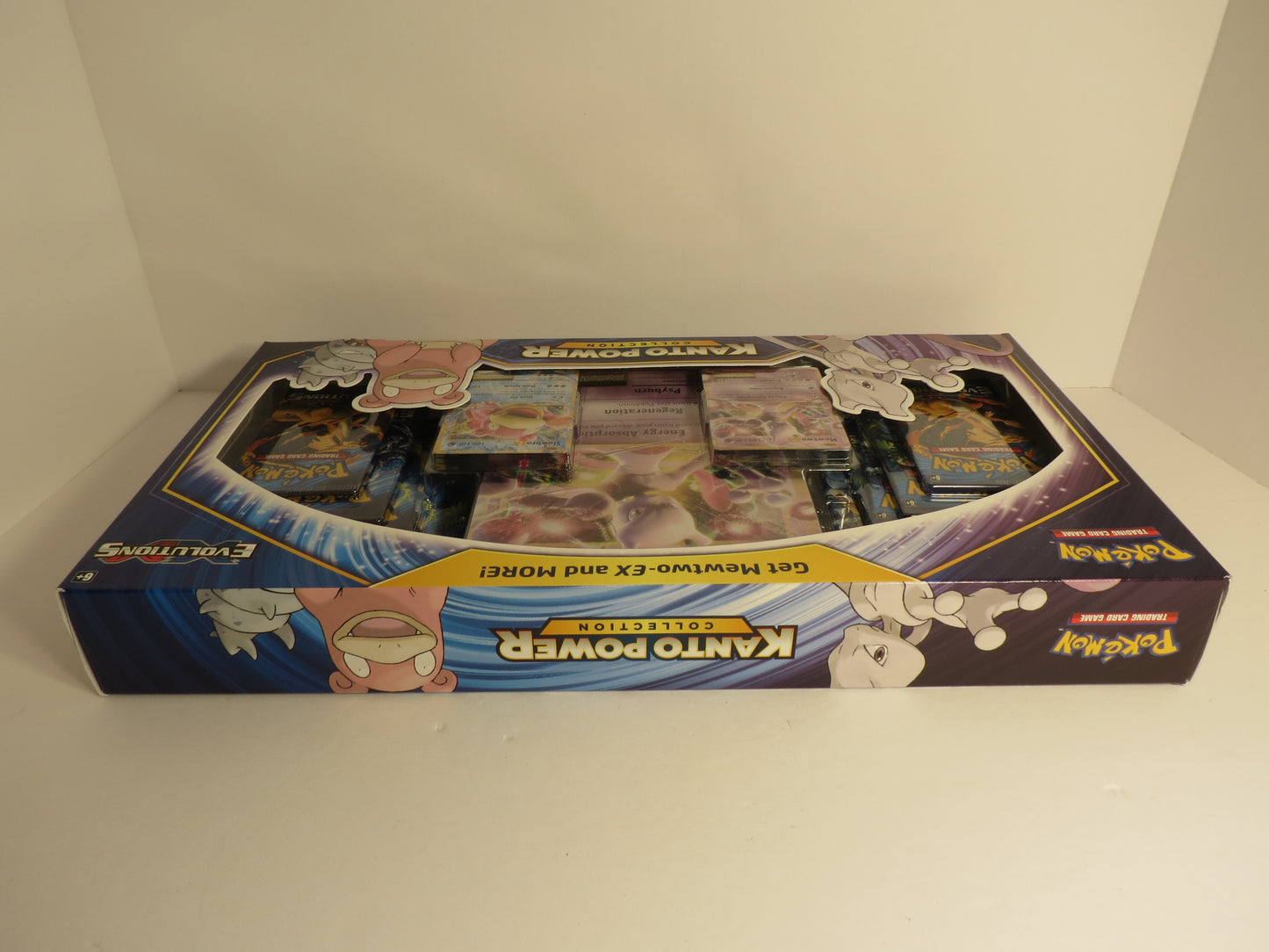 Evolutions Kanto Power Collection Box Mewtwo EX Slowbro EX Pokemon Sealed