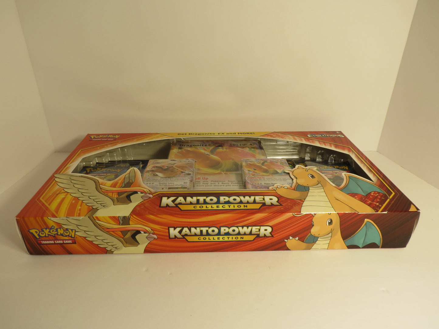 Evolutions Kanto Power Collection Box Dragonite EX Pidgeot EX Pokemon Sealed