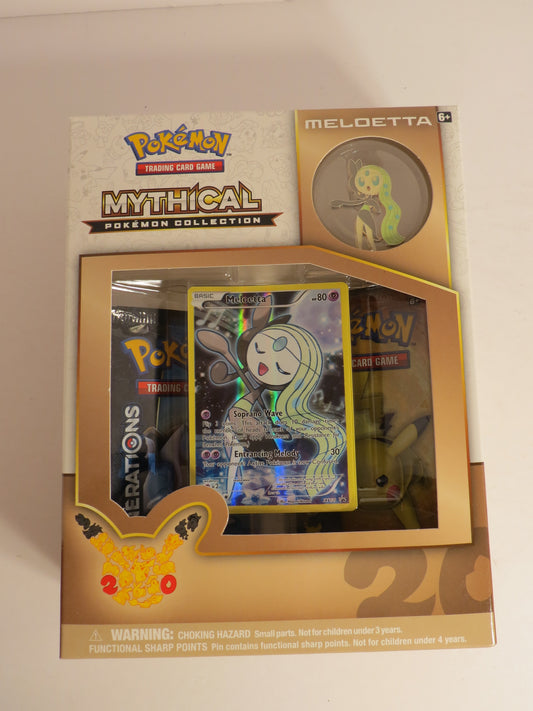 Meloetta Mythical Pokemon Collection Box Sealed Generations
