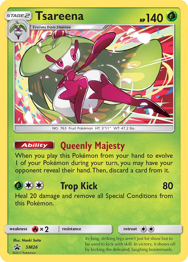 Tsareena - SM26 SM26/248 - SM Promos Holofoil