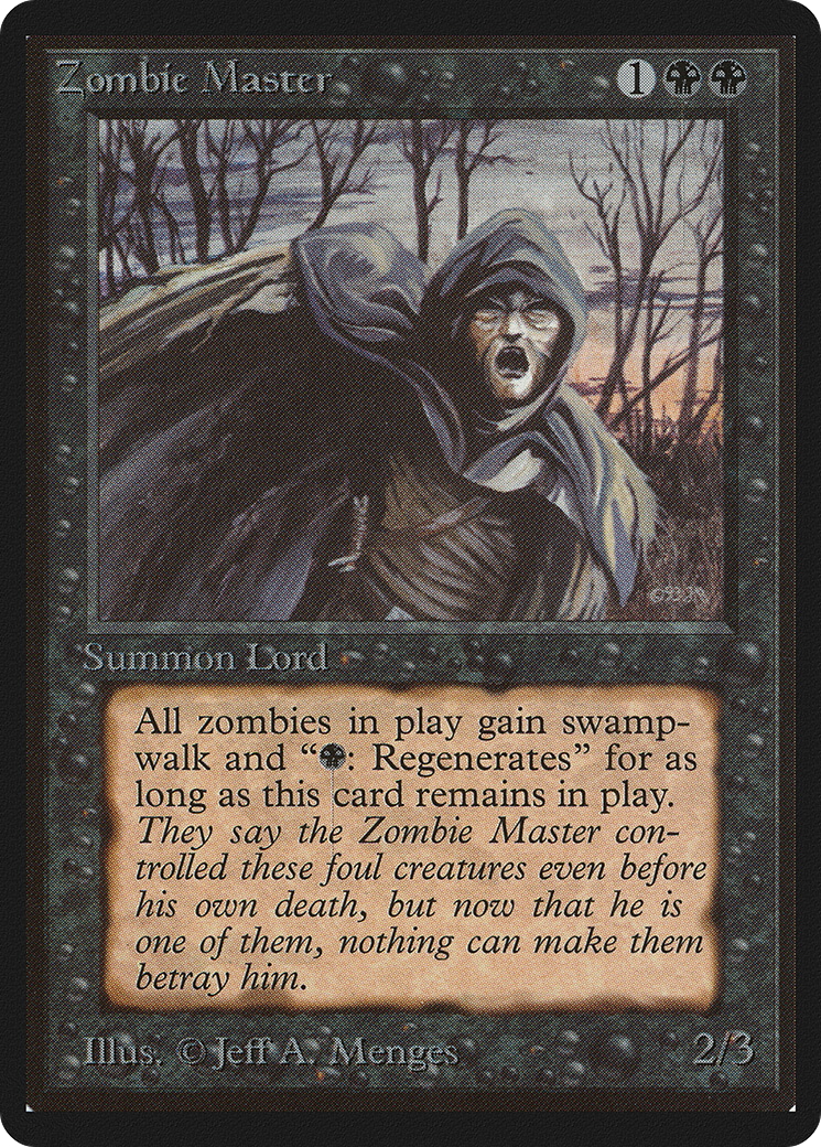 Zombie Master (LEB-) - Limited Edition Beta