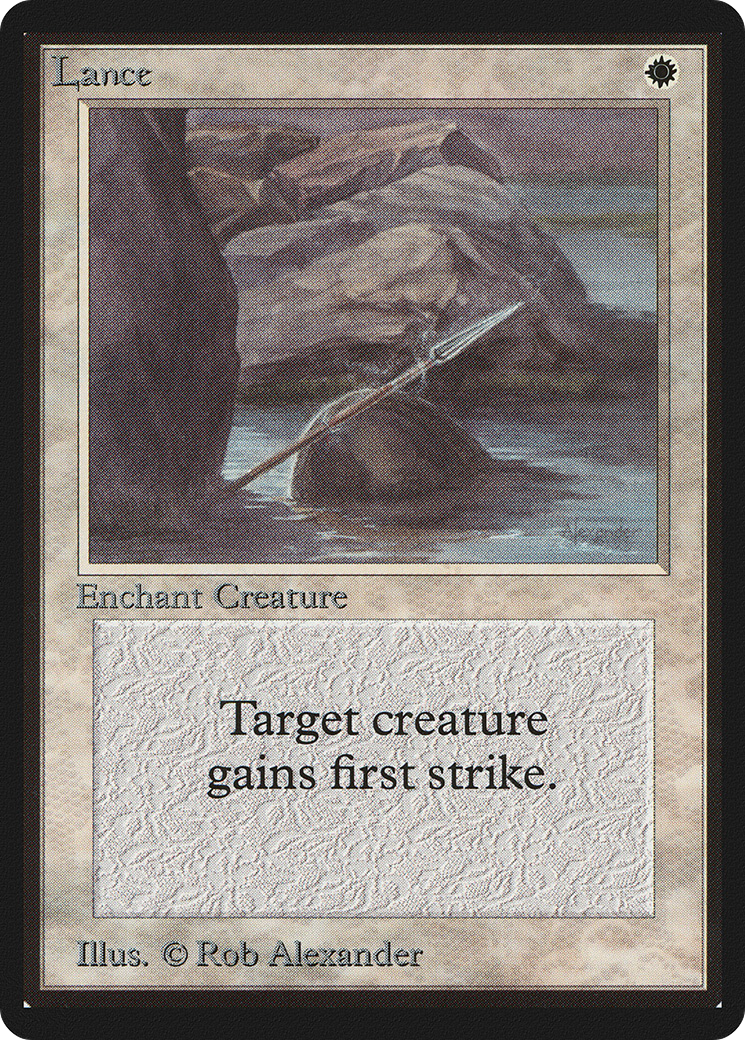 Lance (LEB-028) - Limited Edition Beta