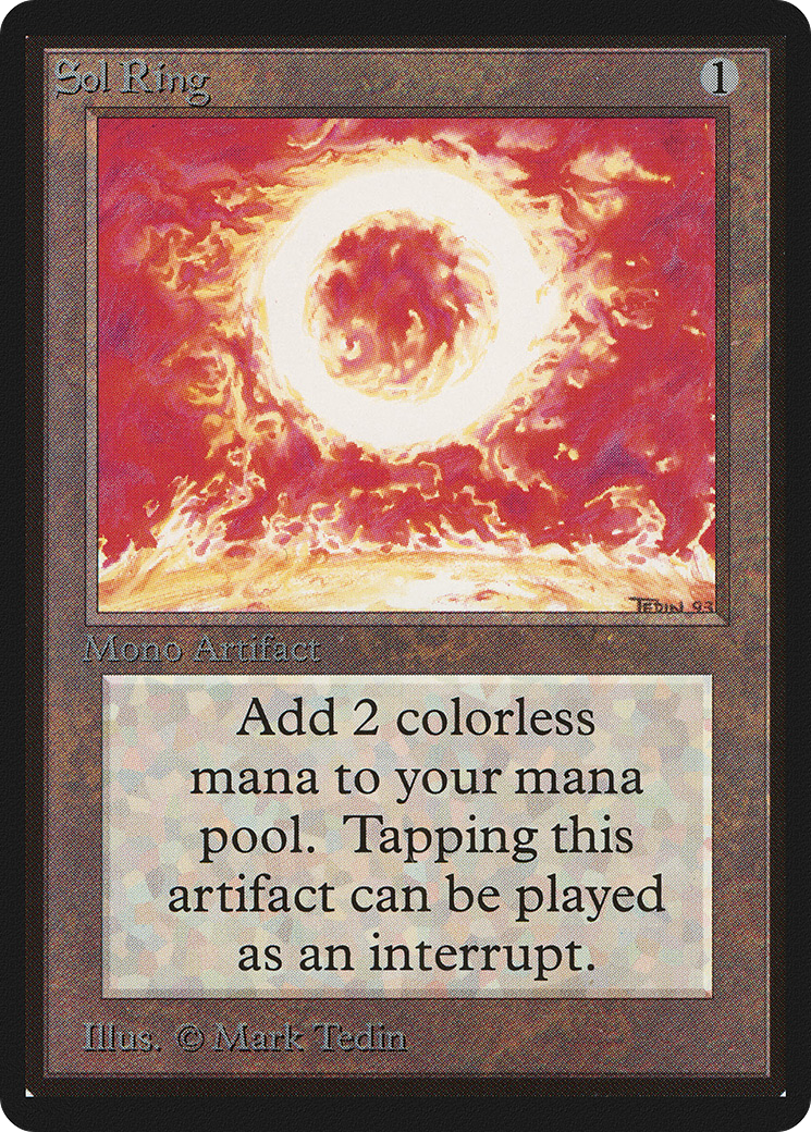 Sol Ring (LEB-) - Limited Edition Beta